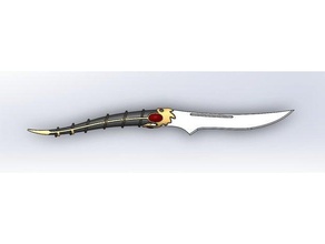 littlefinger's dagger props 3d print model - Mito3D