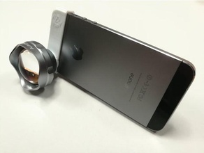 iphone 5s aukey adaptateur d'objectif de couverture téléphone mobile la caméra l'iphone photographie smartphone 3d print model - Mito3D