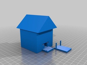 Kostenlose druckbare Haus 3d-drucken 3d print model - Mito3D