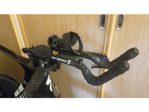 bike aerobar bta bottle cage mount sport & outdoors bicycling cycling ironman triathlon sports 3d print model - Mito3D