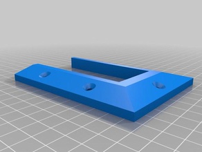 horizontal rail deck supports parts dekorators 3d print model - Mito3D