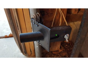 garage door safety sensor sun-shield household 3d print model - Mito3D