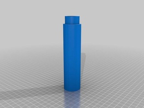 paintball baskılayıcı avcısı varil üzerine vidalar 3d baskı 3d print model - Mito3D