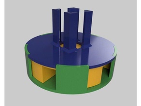 100mm air raid siren electronics 3d print model - Mito3D