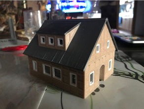 fachwerkhaus Gebäude & Strukturen 3d print model - Mito3D