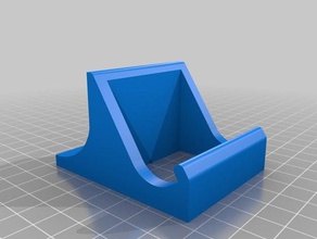smart phone stand - remix mobile android cell iphone nexus phablet tablet 3d print model - Mito3D