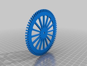 100mm codificador roda 64t 3mm 5mm eletrônica 3d print model - Mito3D