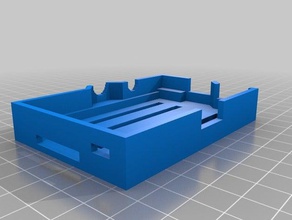 raspi first ed case ventedbottom electronics 3d slash 3d print model - Mito3D