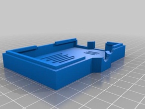 raspi firsted case ventedtop 3d slash 3d print model - Mito3D