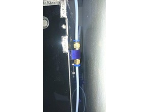 anet a3 rear filament guide push fit connector 3d printer parts 3d print model - Mito3D