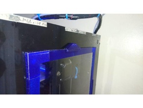 window bracket anet a3 3d printer accessories 3d print model - Mito3D