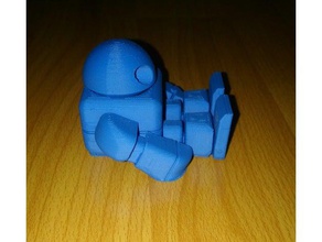 Knickarmroboter-Roboter-articul mechanische Spielzeuge artikuliert mecanical Roboter robotique- 3d print model - Mito3D