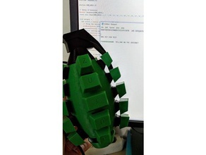 teclado granada de mano equipo 3d print model - Mito3D