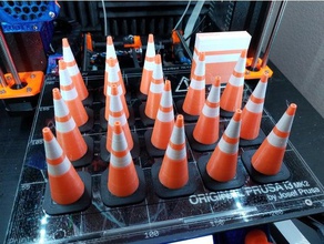 1 10 scale traffic cone r c vehicles rc rock crawler crawling model 3d print model - Mito3D