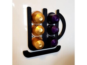 nespresso capsule holder kitchen & dining coffee 3d print model - Mito3D