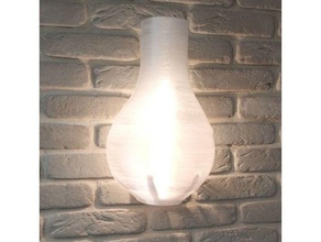 wall lamp decor 3d print model - Mito3D
