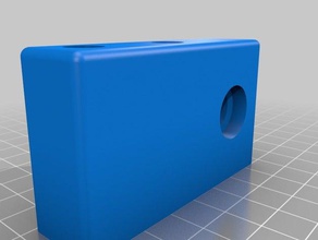 z-axis blocks bigger holes m5 screw head 3d printer parts 3d print model - Mito3D