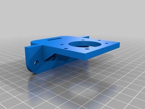 hypercube minebea 17pm-j503-p2st Flansch-z Unterstützung 3d-Drucker Teile 3d print model - Mito3D