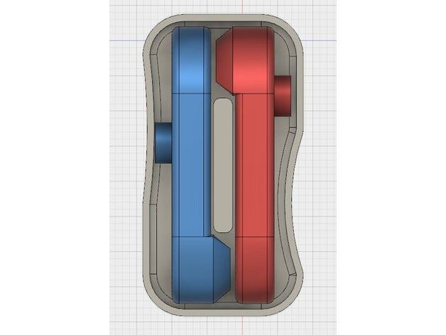 joycon cuadro juegos de video la consola contenedor el controlador los azar nintendo interruptor protector transporte viajes 3D print model - Mito3D