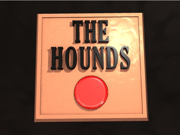 mr burns' hounds button props burns simpsons 3D print model - Mito3D