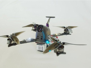 quark hd canopy + alt plaka x r c araçlar 3d print model - Mito3D