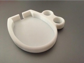 oral b suporte de escova dentes casa banho oral-b 3d print model - Mito3D