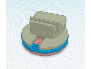 gloomhaven mostro in piedi basi più piccole 30mm remix giochi health tracker 3d print model - Mito3D
