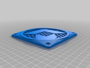 amd ventilateur grill remix 3d slash 3d print model - Mito3D