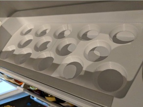 uovo vassoio fisher paykel 790 mm frigoriferi e522brxfdu5 come parti di ricambio 3d print model - Mito3D