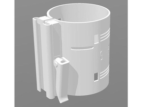 graflex clip replacement parts lightsaber starwars star wars 3d print model - Mito3D