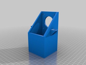 orac torno do eixo deslizante de montagem partes cnc mecânico openscad 3d print model - Mito3D