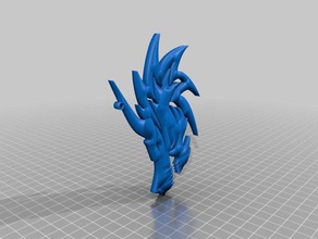 ejderha Anahtarlık 3d baskı 3d print model - Mito3D