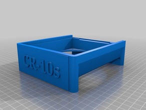 cr-10s control box base 120mm fans 2 needed 3d printer accessories stand 3d print model - Mito3D