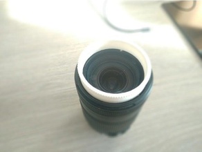 key removing front lens canon 18-135 camera 3d print model - Mito3D