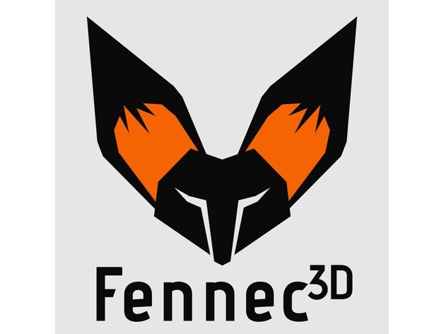 fennec3d trousseau de clés porte-clés accessoires fennec fennec3dcom le un 3D print model - Mito3D