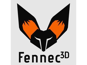 fennec3d portachiavi i accessori fennec fennec3dcom fox keychain 3d print model - Mito3D
