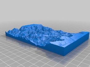 grand canyon mohave point horus temple learning geology geomorphology 3d print model - Mito3D