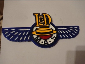ldmas emblema do clube sinais e logotipos 3d print model - Mito3D