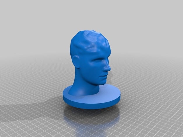 markiplier kafa patlatıyorlar sanat büstü 3D print model - Mito3D