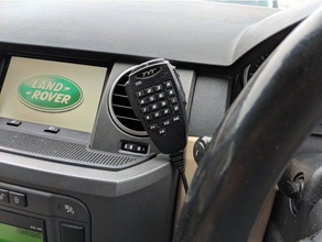 air vent clip microphone holder automotive car 3d print model - Mito3D