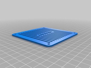 air vent 10cm square household 3d print model - Mito3D