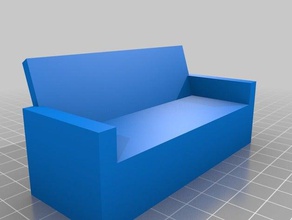 couch-hollow-1-12 3d-drucken 3d print model - Mito3D