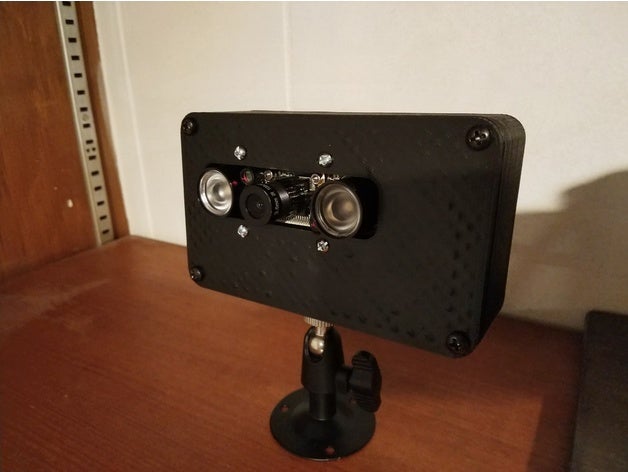 raspberry pi ir security camera electronics 3D print model - Mito3D