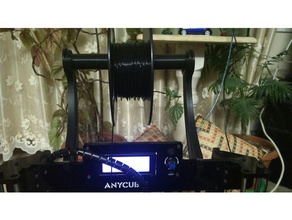 anycubic prusa i3 filamento de spool titular Impressora 3d acessórios 3d print model - Mito3D