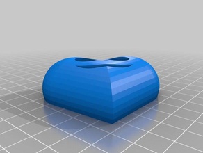 heart keychain googly eyes 3d printing 3d print model - Mito3D