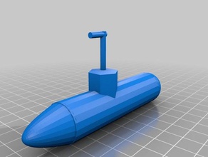 luke's submarine 3d printing 3d print model - Mito3D