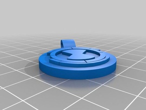 ben 10 pendant flat toys & games 3d print model - Mito3D