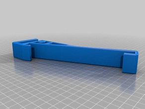 ipad 4 shelve holder office 3d print model - Mito3D