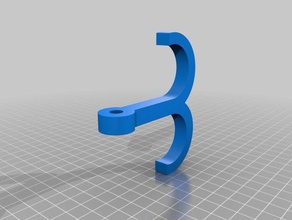 double hook organization 3d print model - Mito3D