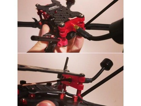 swissknife antenna holder r c vehicles antena mount axii drone fpv racing nracing frame truerc vtx 3d print model - Mito3D